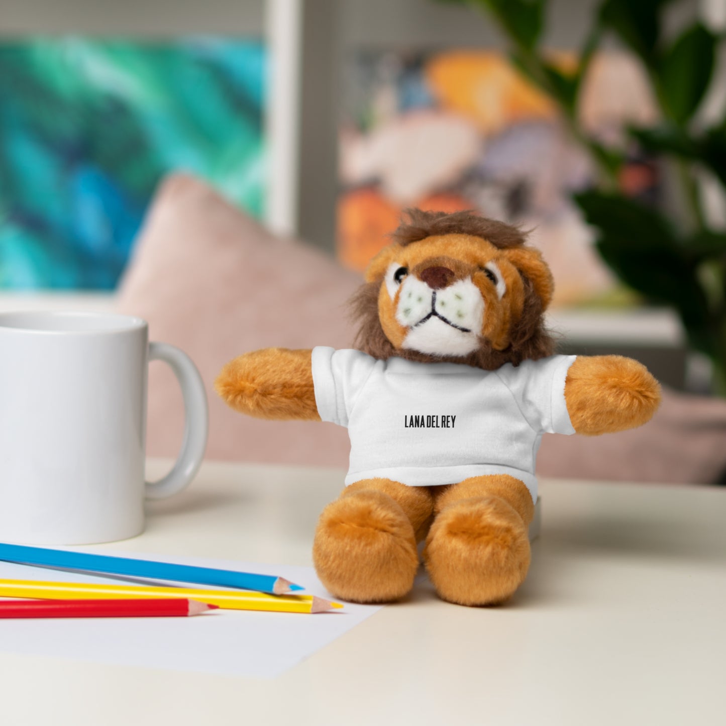 Lana Del Rey Tee Bear - Adorable Stuffed Animal Gift