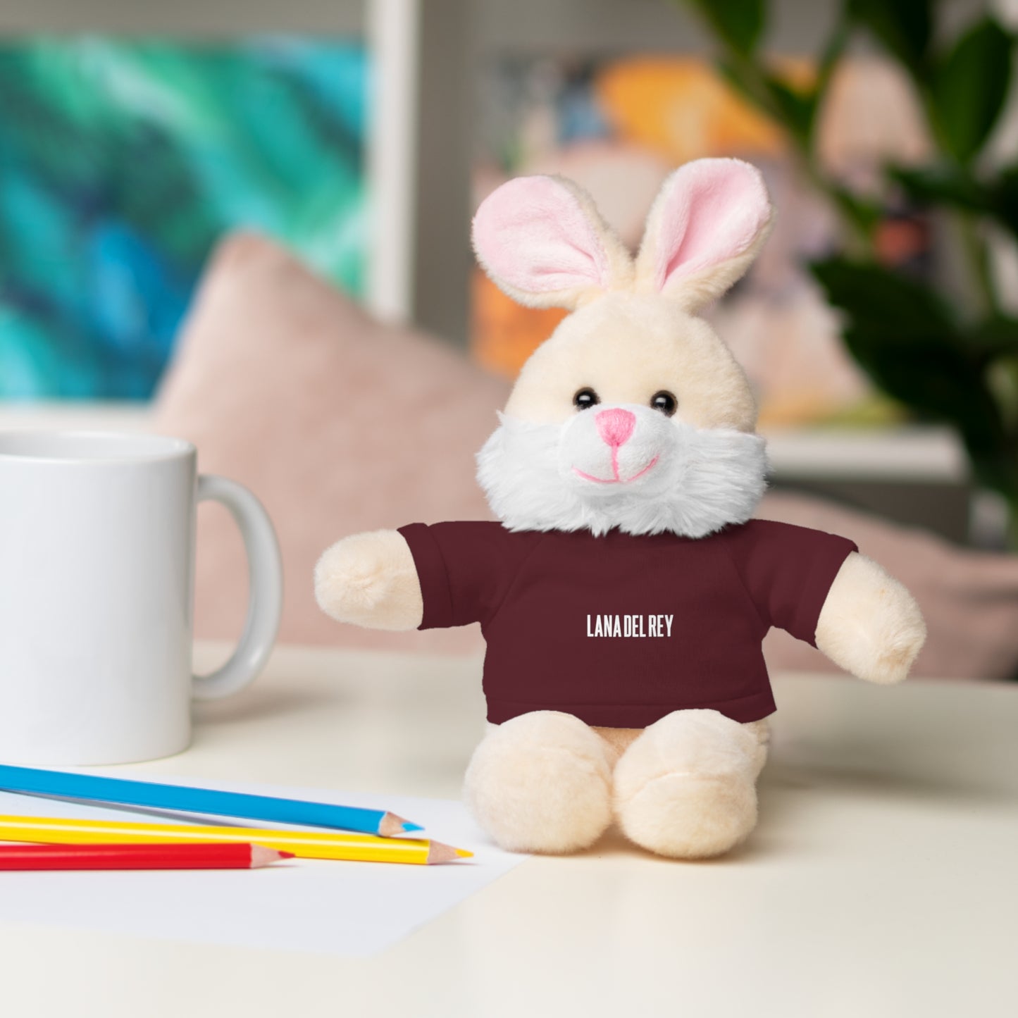 Lana Del Rey Tee Bear - Adorable Stuffed Animal Gift
