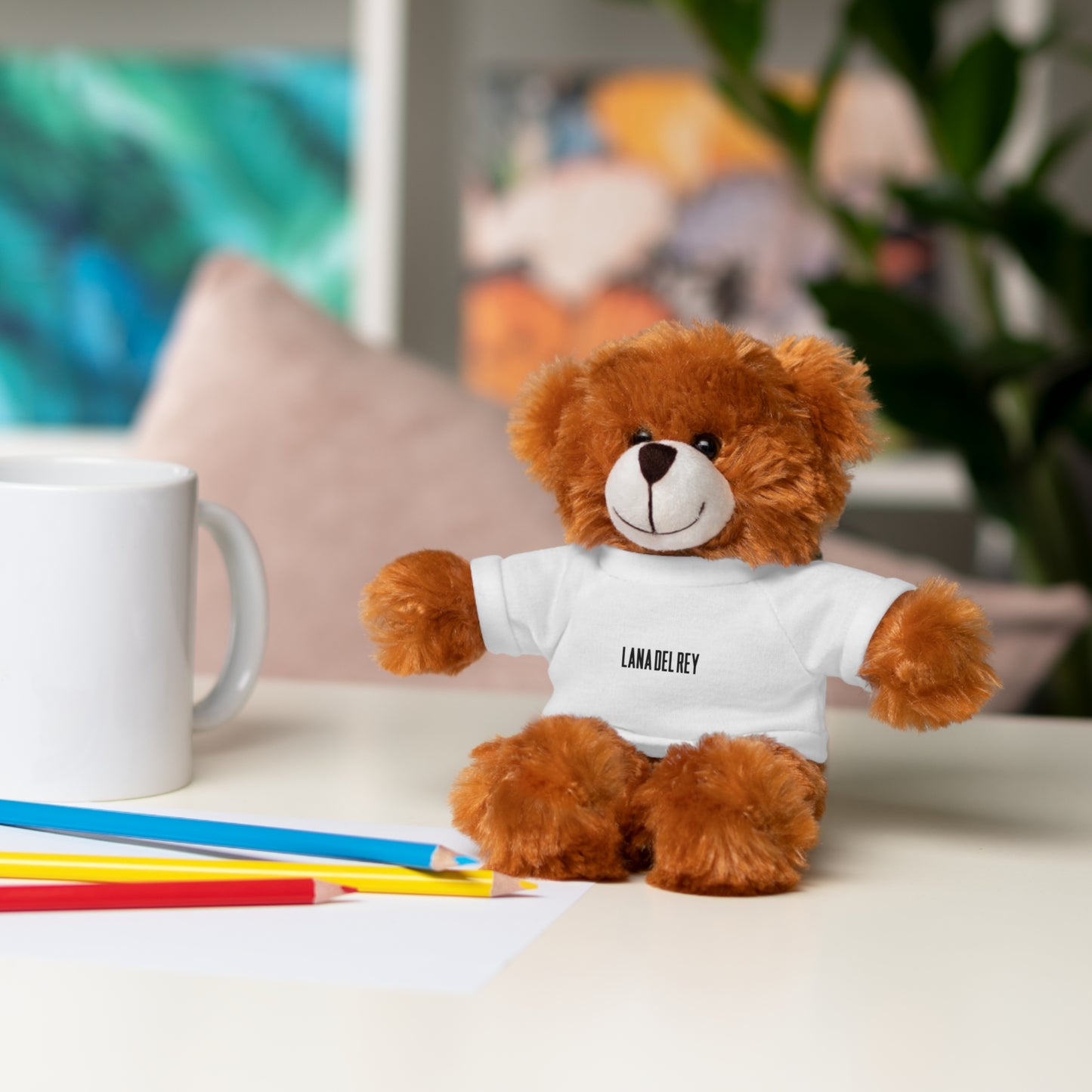 Lana Del Rey Tee Bear - Adorable Stuffed Animal Gift