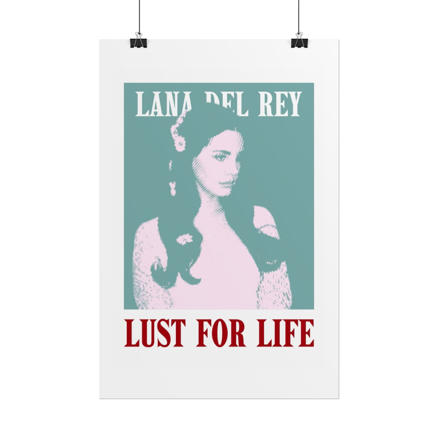 Lana Del Rey Lust for Life Rolled Poster