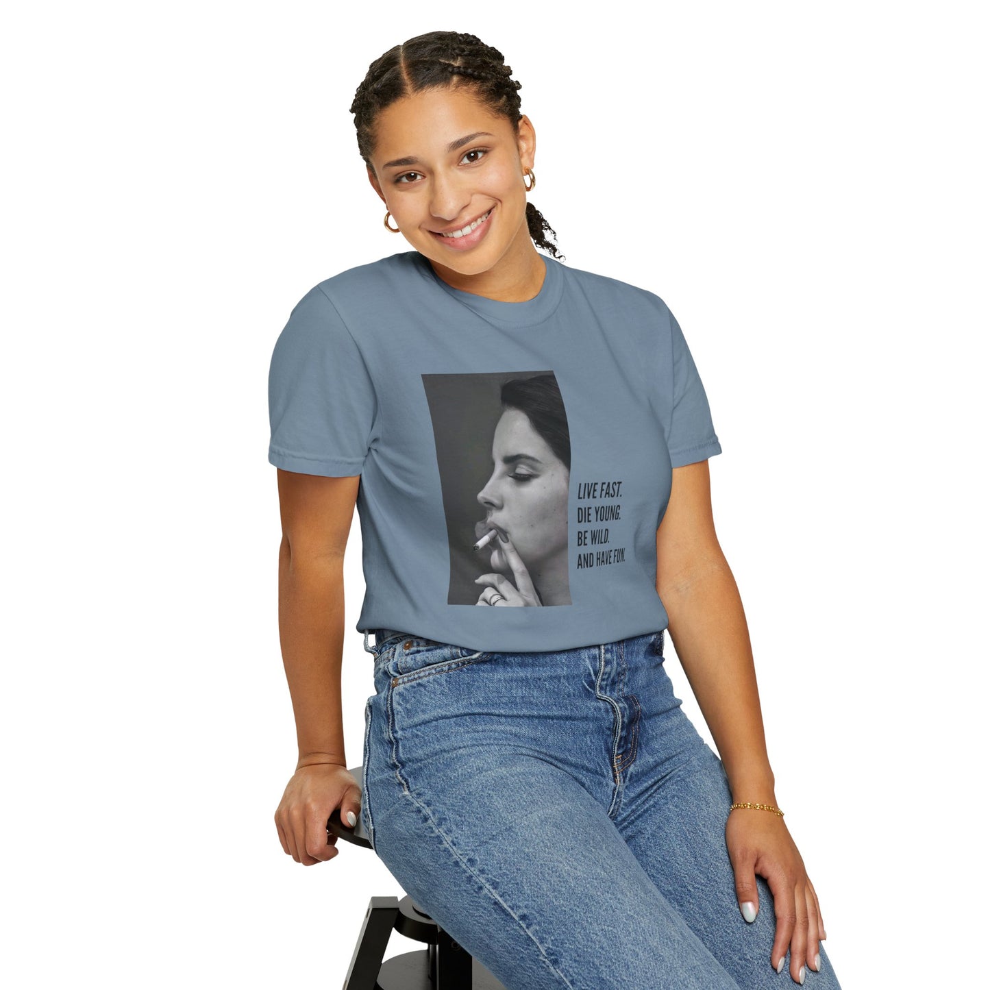 'Live Fast' Unisex T-Shirt -Vintage Style