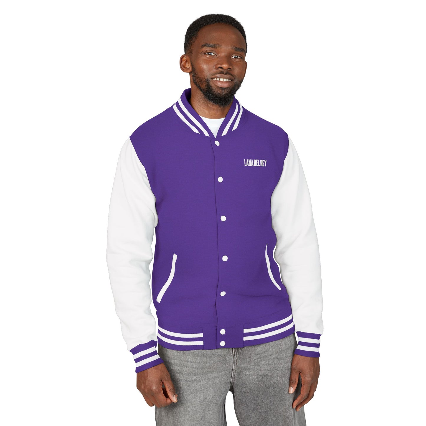 Unisex Heavyweight Letterman Jacket - Lana Del Rey Inspired