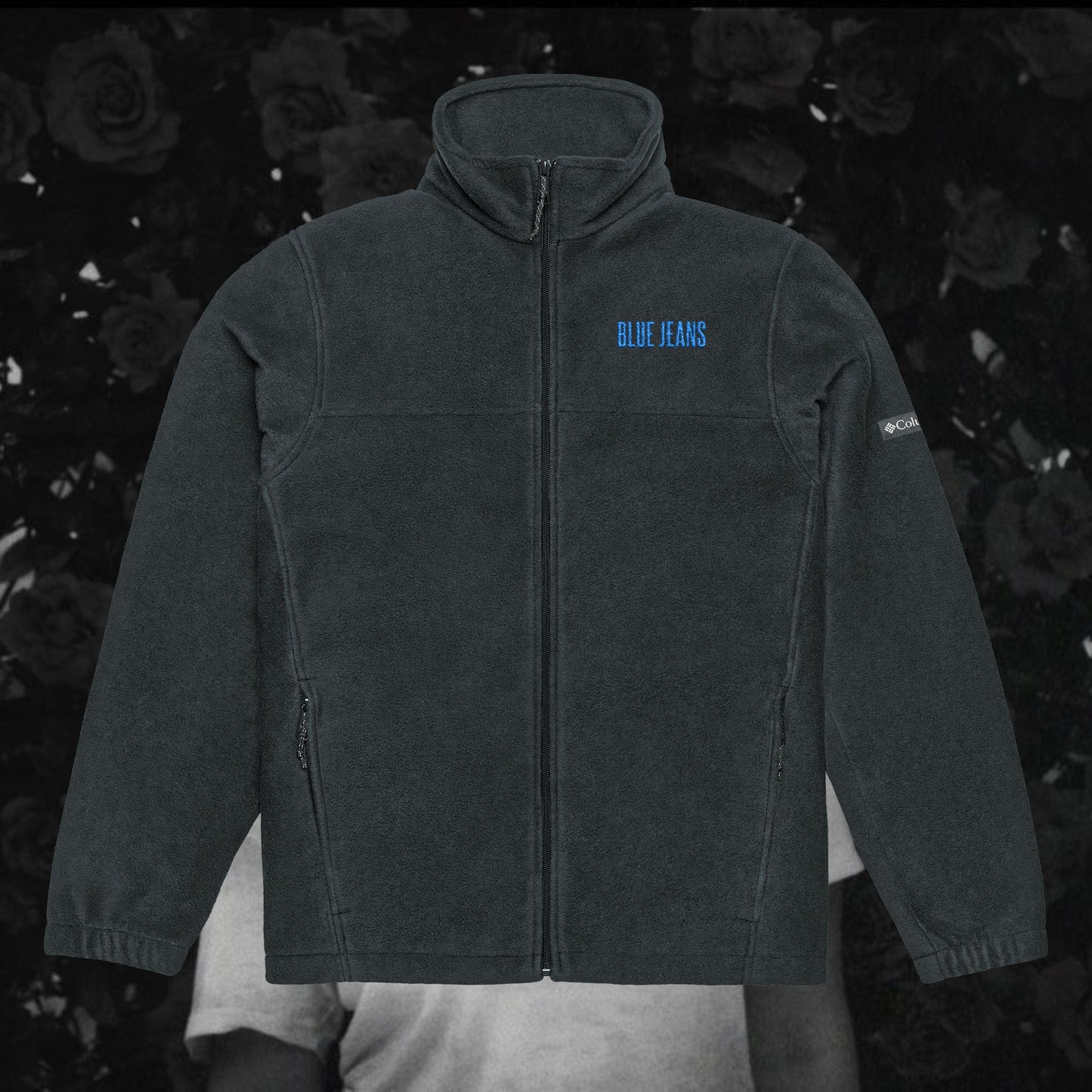 Unisex Columbia Fleece Jacket - Blue Jeans