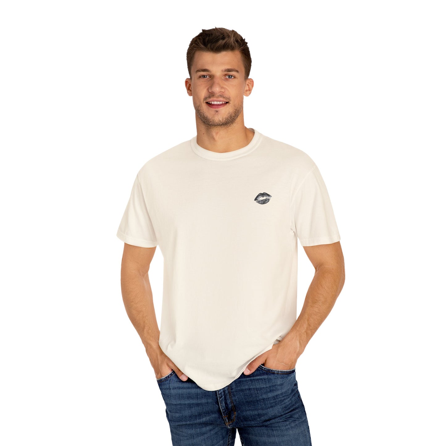 Unisex Garment-Dyed T-Shirt with Inspirational Design