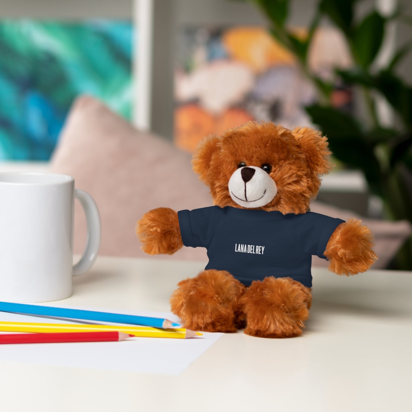 Lana Del Rey Tee Bear - Adorable Stuffed Animal Gift