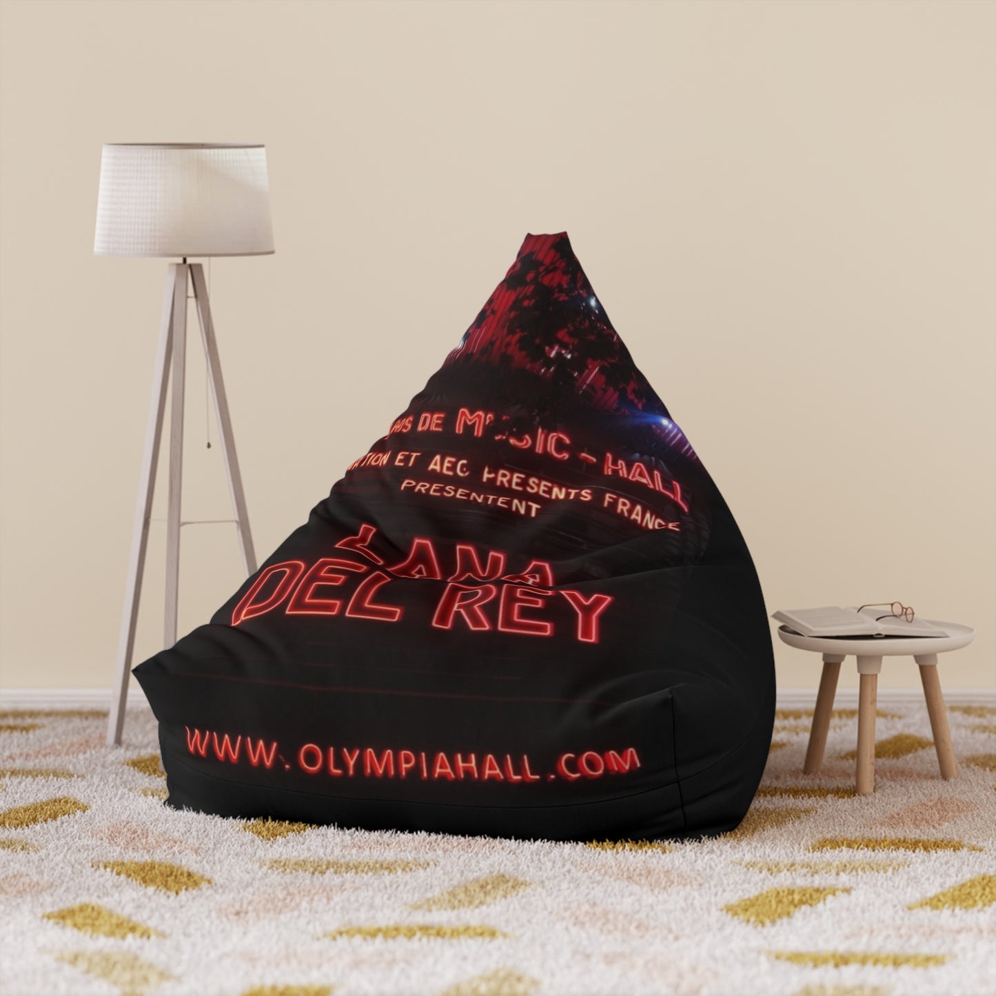 Lana Del Rey Themed Bean Bag Chair Cover