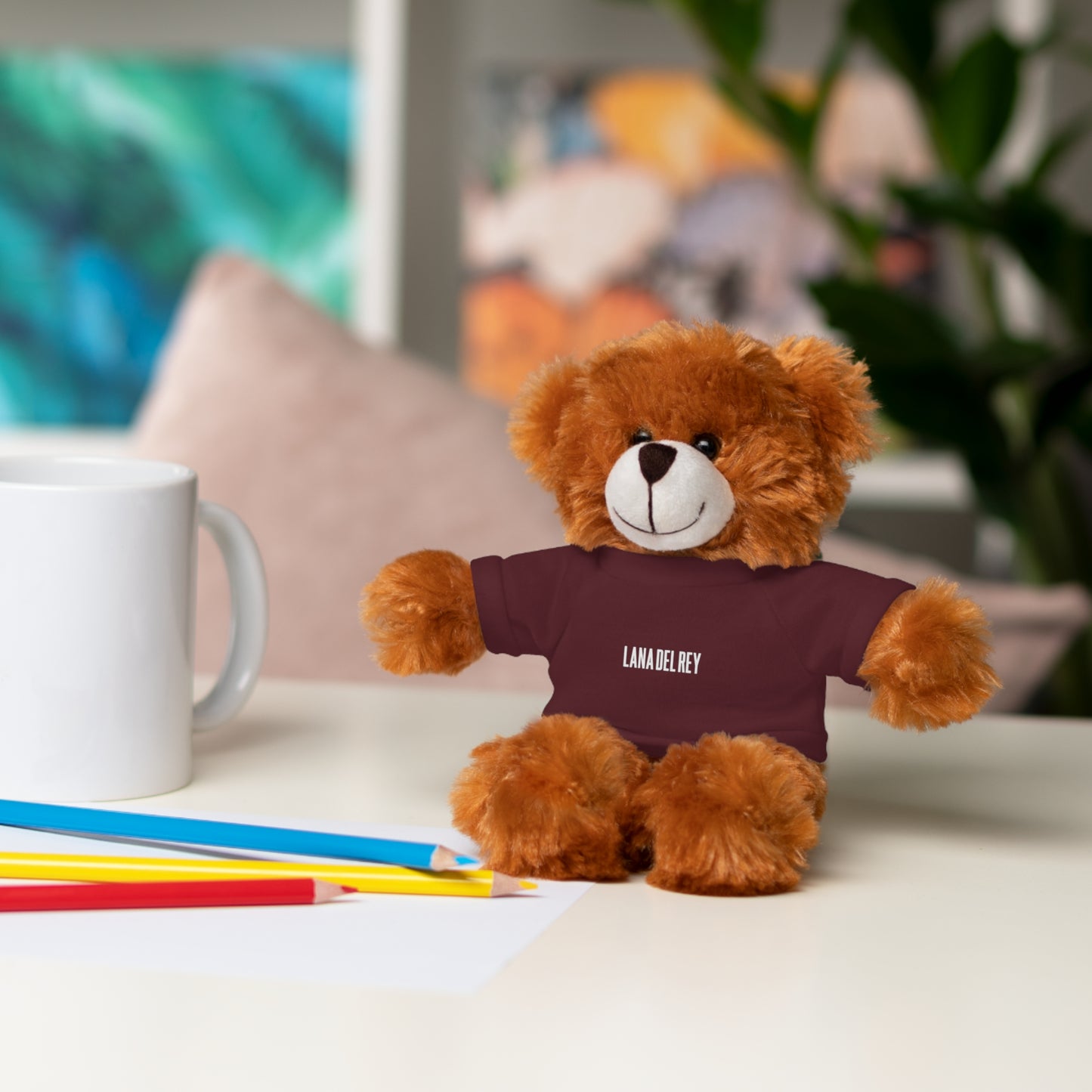 Lana Del Rey Tee Bear - Adorable Stuffed Animal Gift