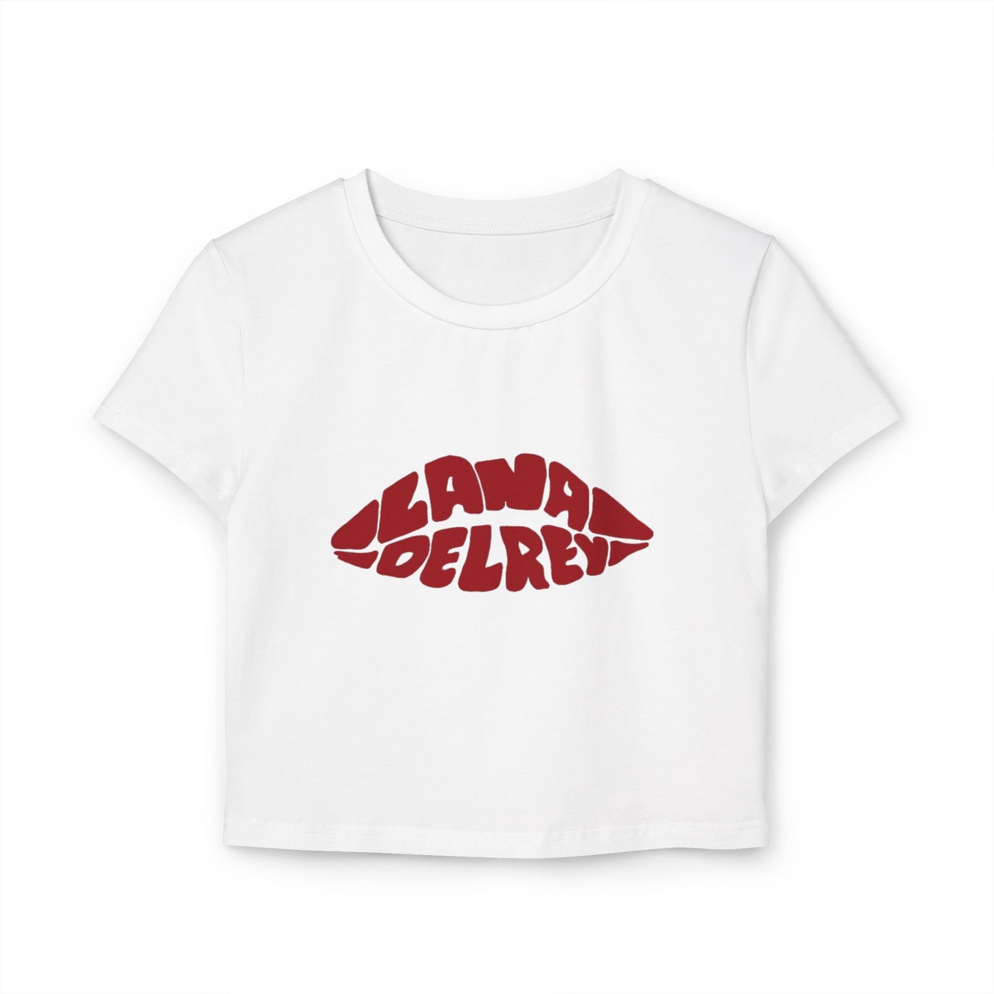 Retro Lana Del Rey Crop T-Shirt