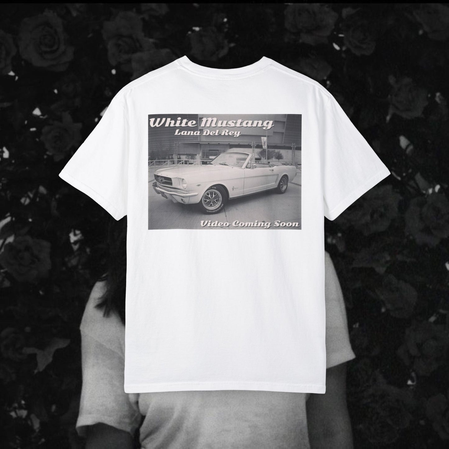Unisex T-Shirt - Lana Del Rey 'White Mustang'