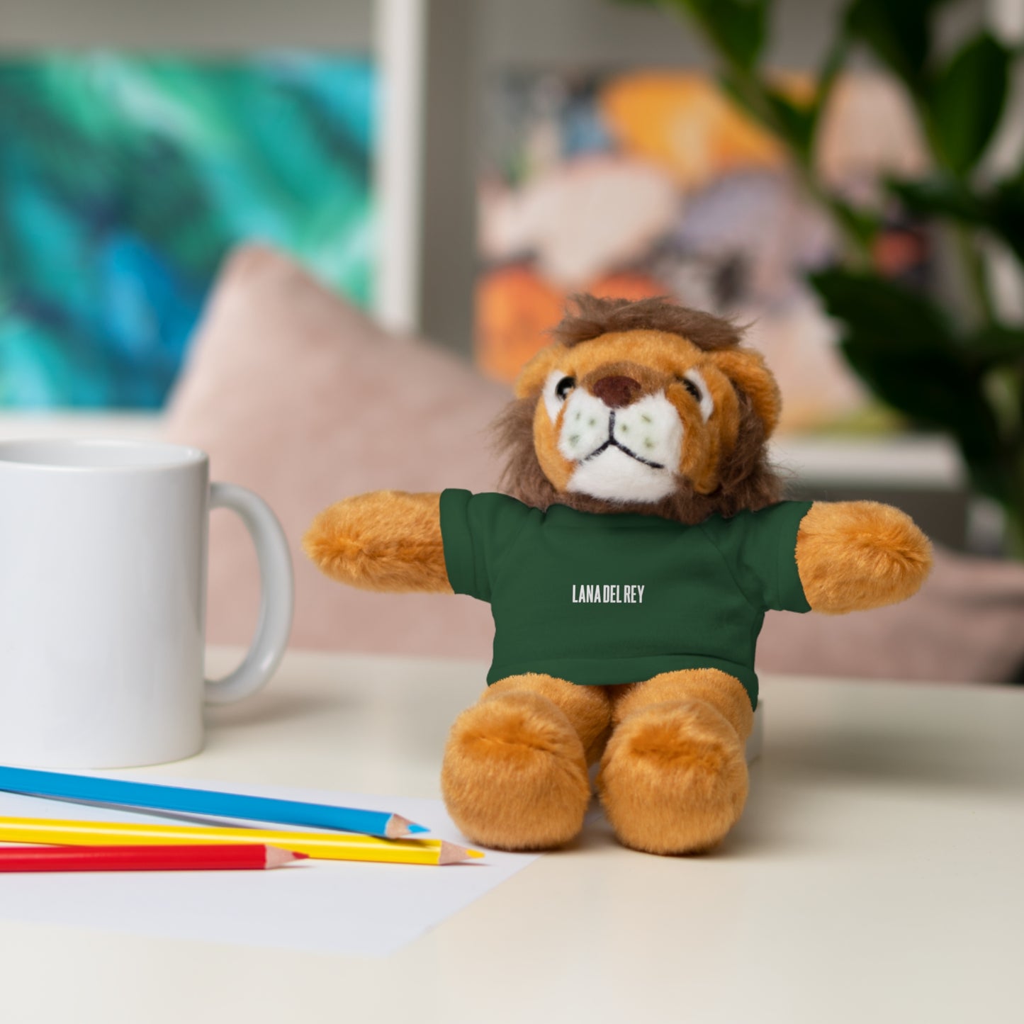 Lana Del Rey Tee Bear - Adorable Stuffed Animal Gift