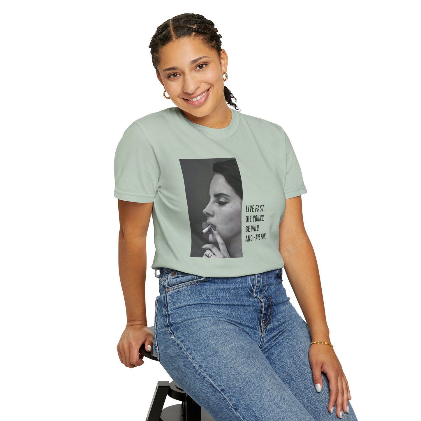 'Live Fast' Unisex T-Shirt -Vintage Style