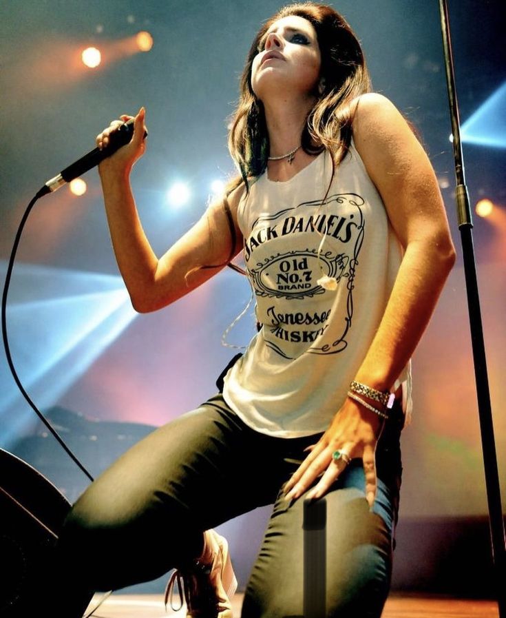 Jack Daniel's Tank Top - Lana Del Rey