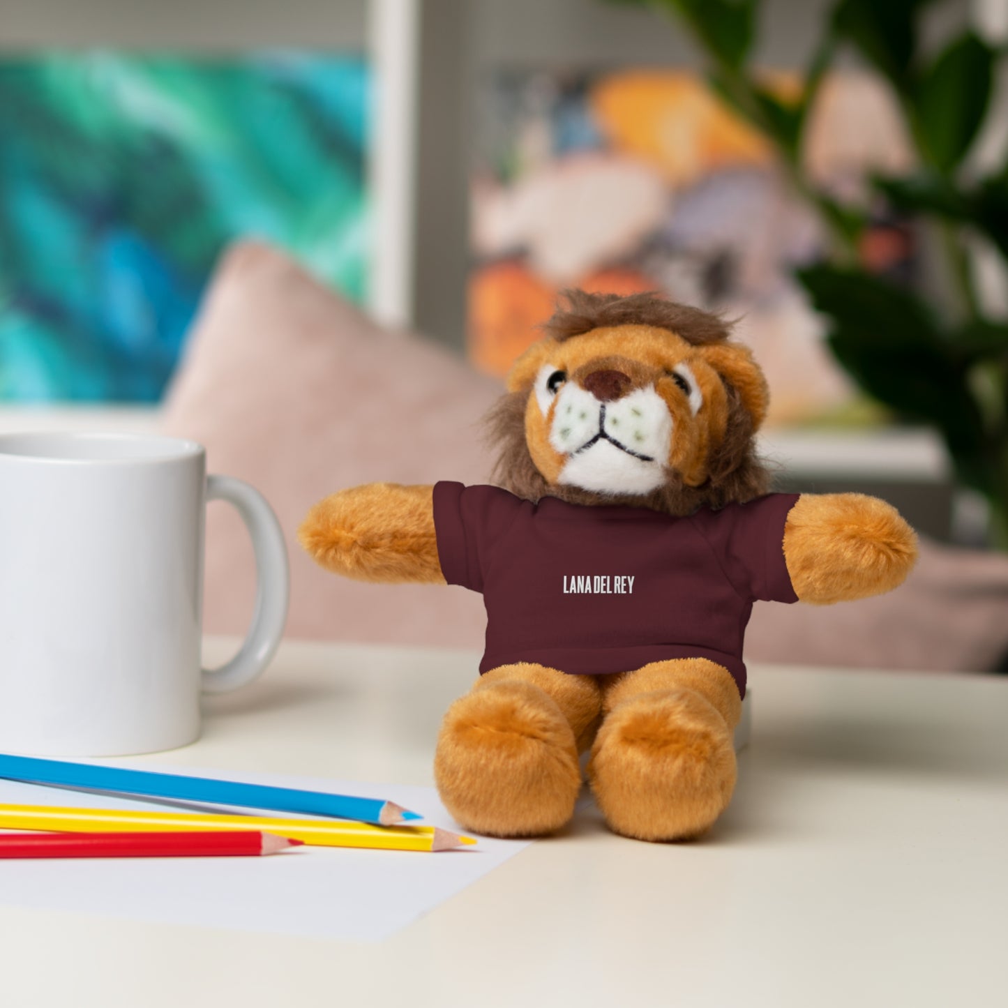 Lana Del Rey Tee Bear - Adorable Stuffed Animal Gift