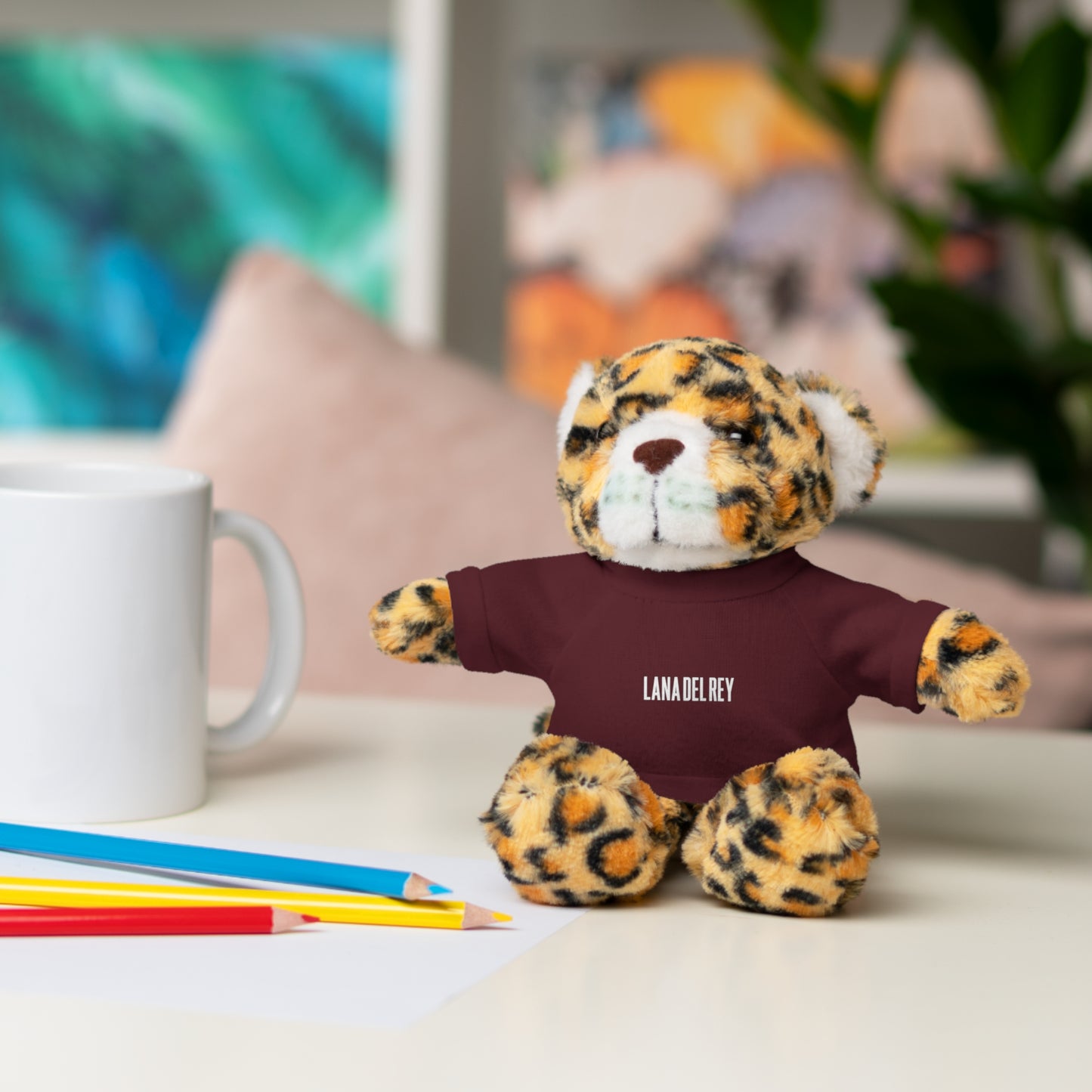 Lana Del Rey Tee Bear - Adorable Stuffed Animal Gift