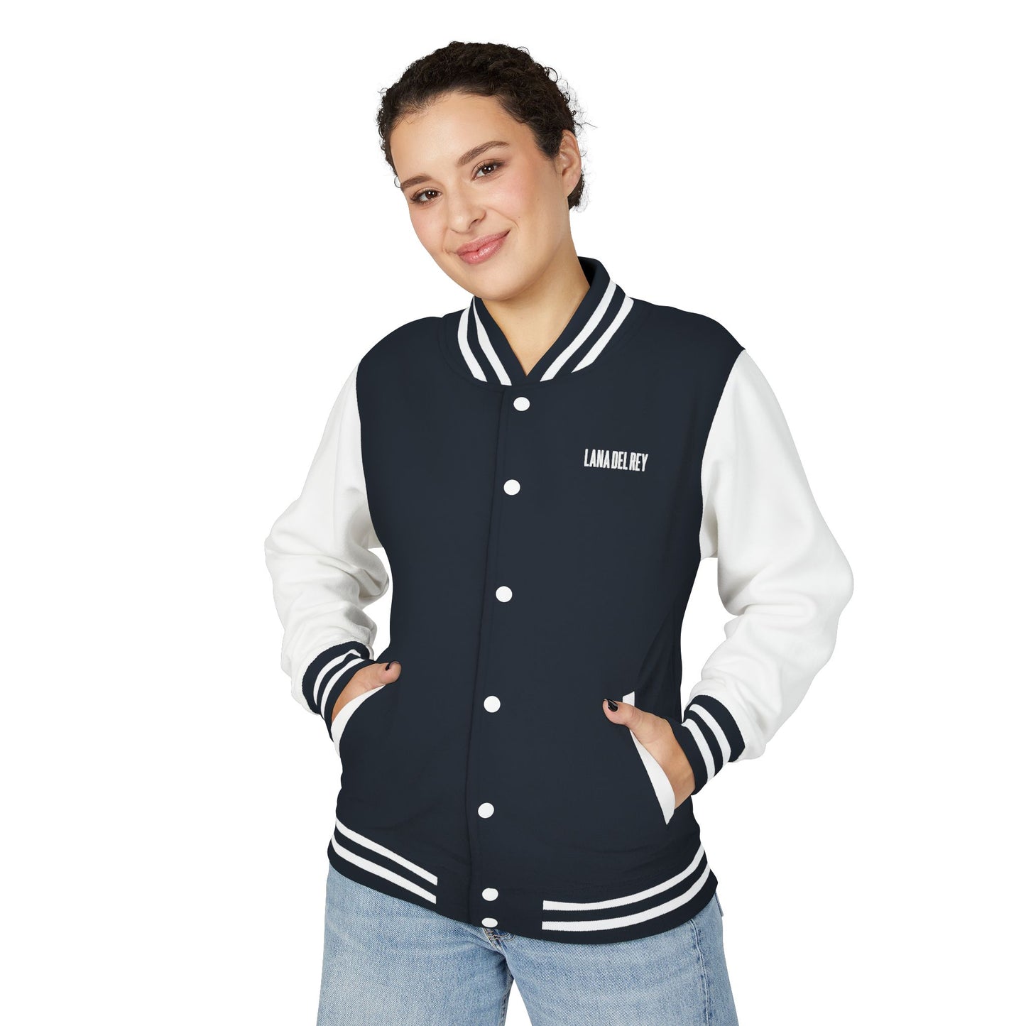 Unisex Heavyweight Letterman Jacket - Lana Del Rey Inspired