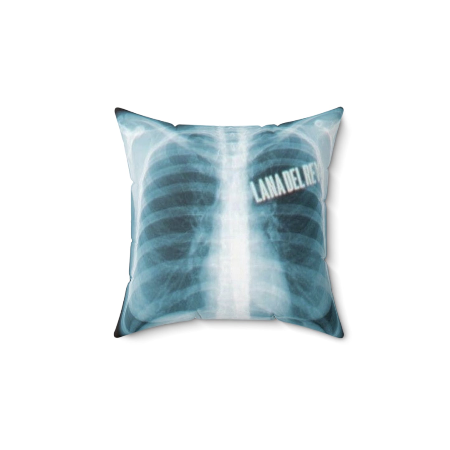 Lana Del Rey X-Ray Print Square Pillow
