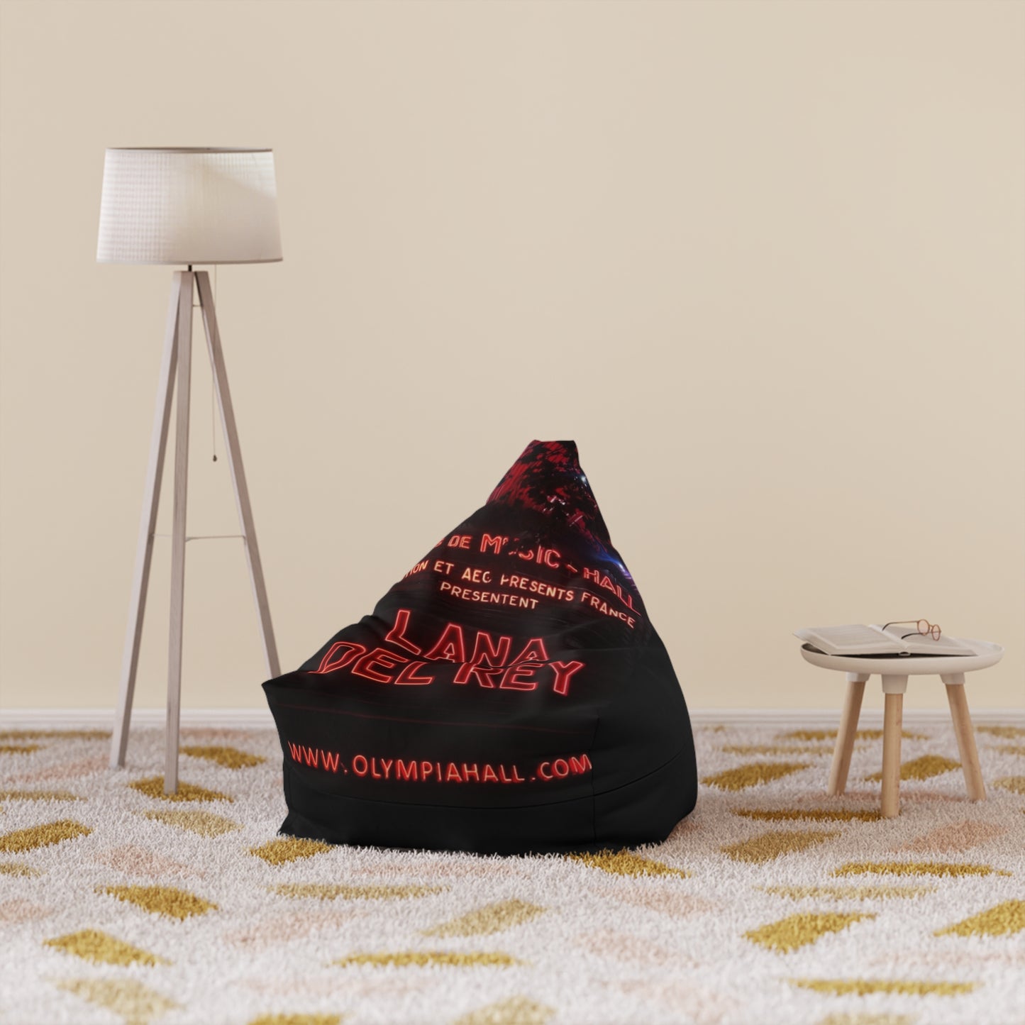 Lana Del Rey Themed Bean Bag Chair Cover