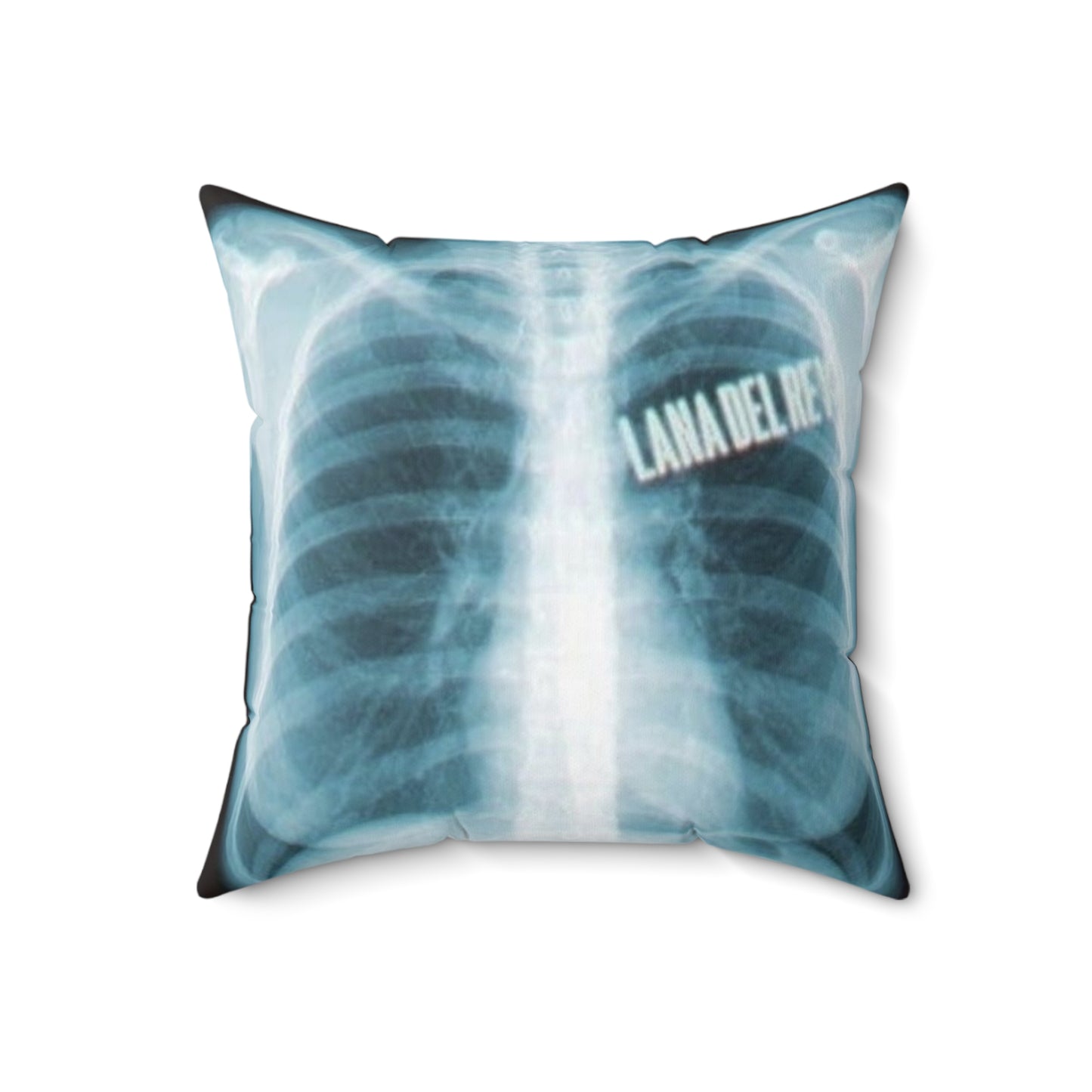 Lana Del Rey X-Ray Print Square Pillow