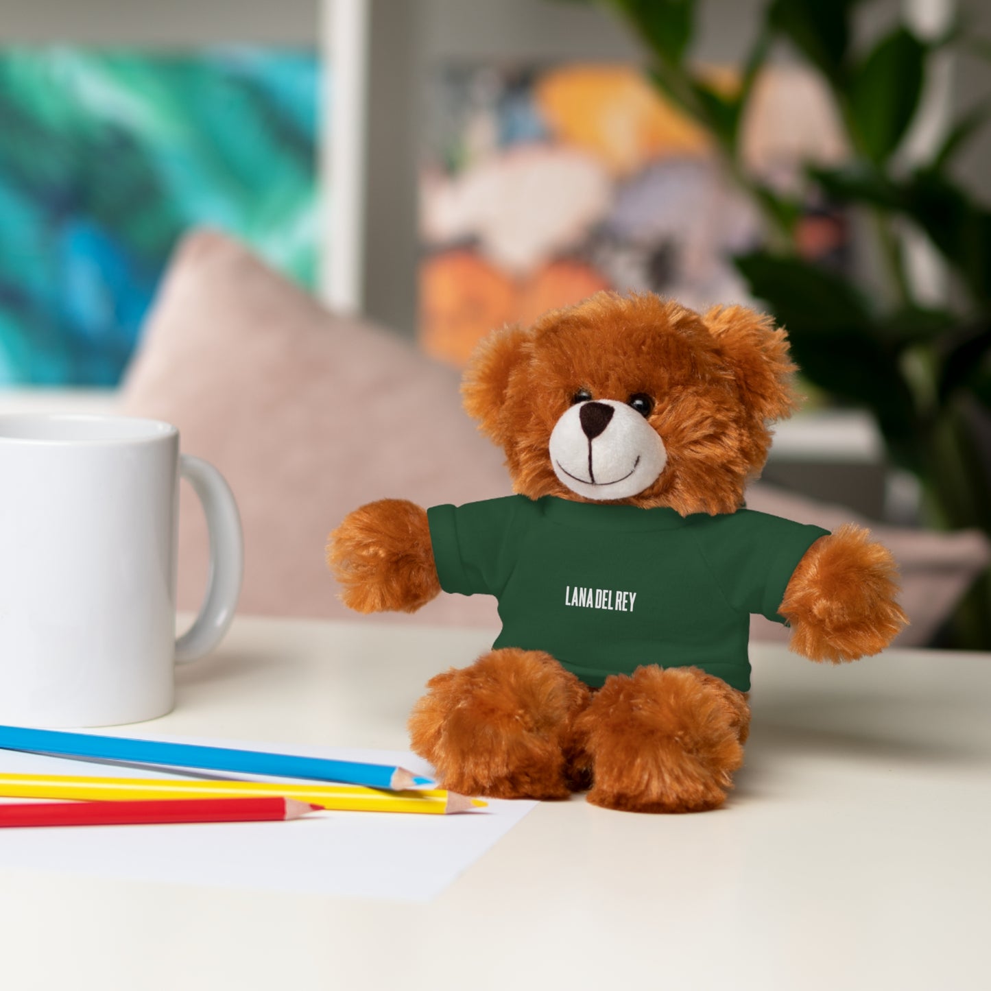 Lana Del Rey Tee Bear - Adorable Stuffed Animal Gift