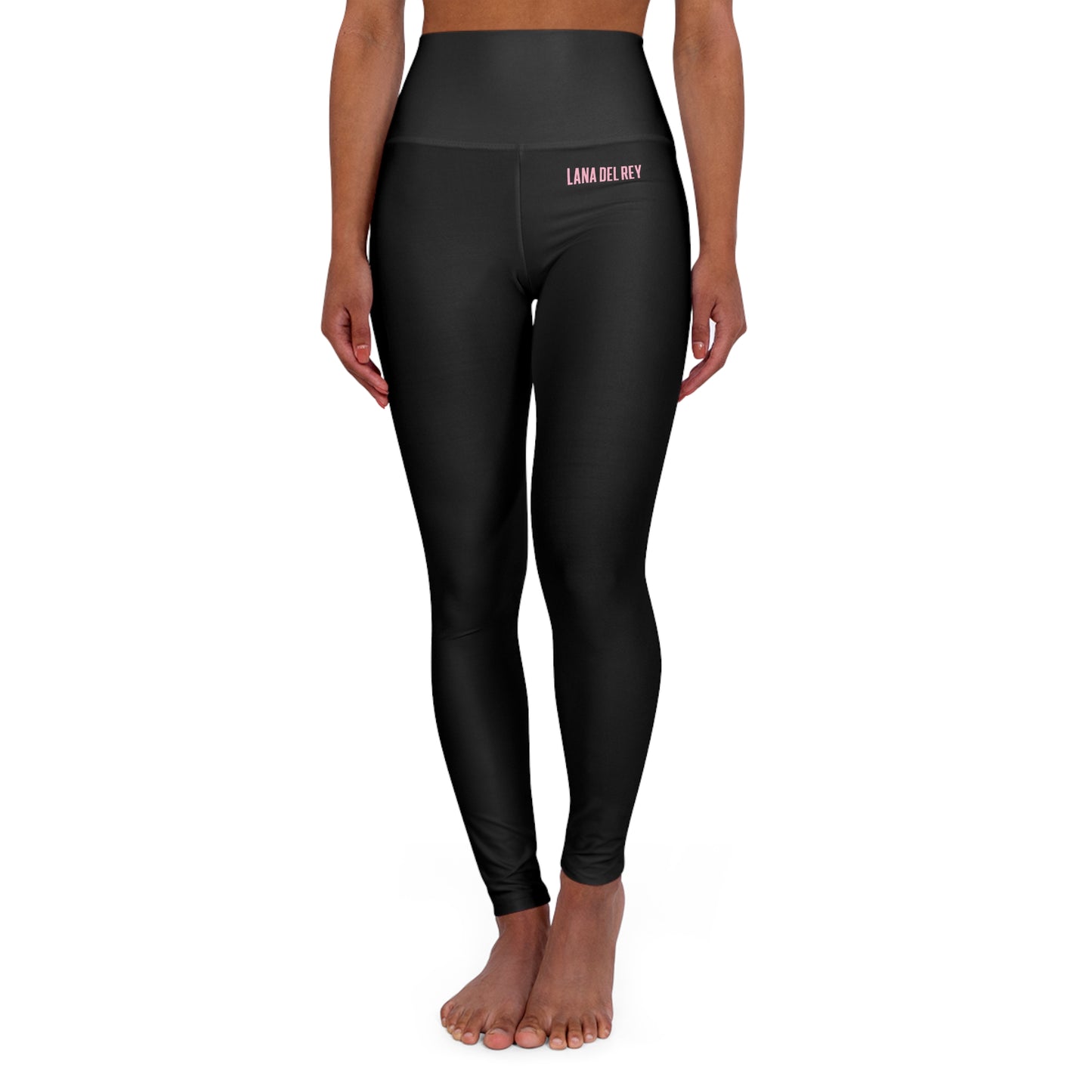 High Waisted Yoga Leggings - Lana Del Rey