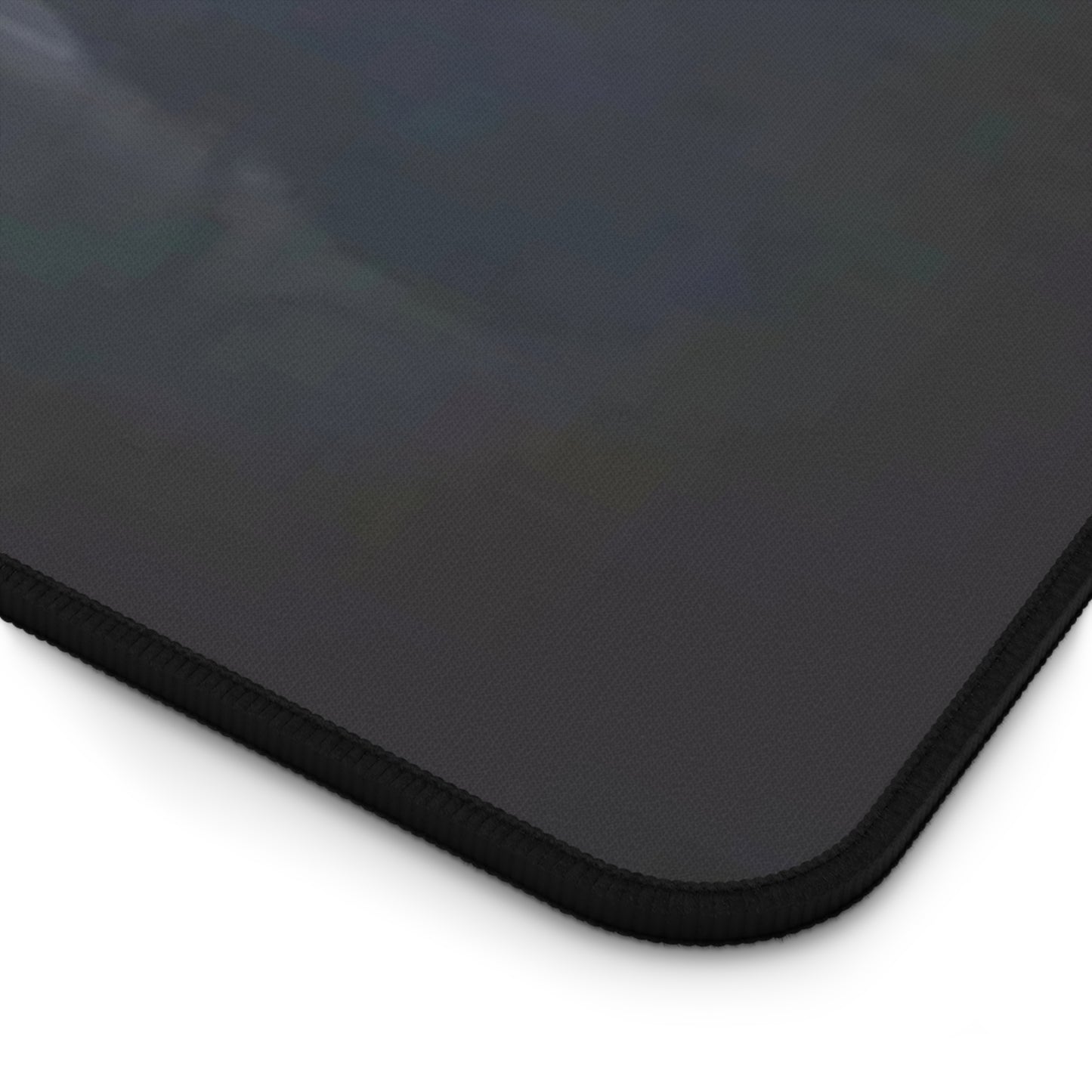 Elegant Black Desk Mat with Lana Del Rey Design