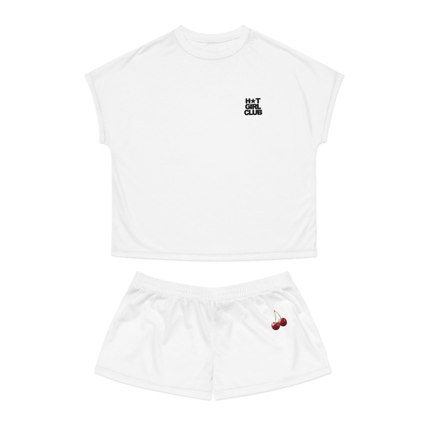 Women's Cherry Pajama Set 'H*t Girl Club'