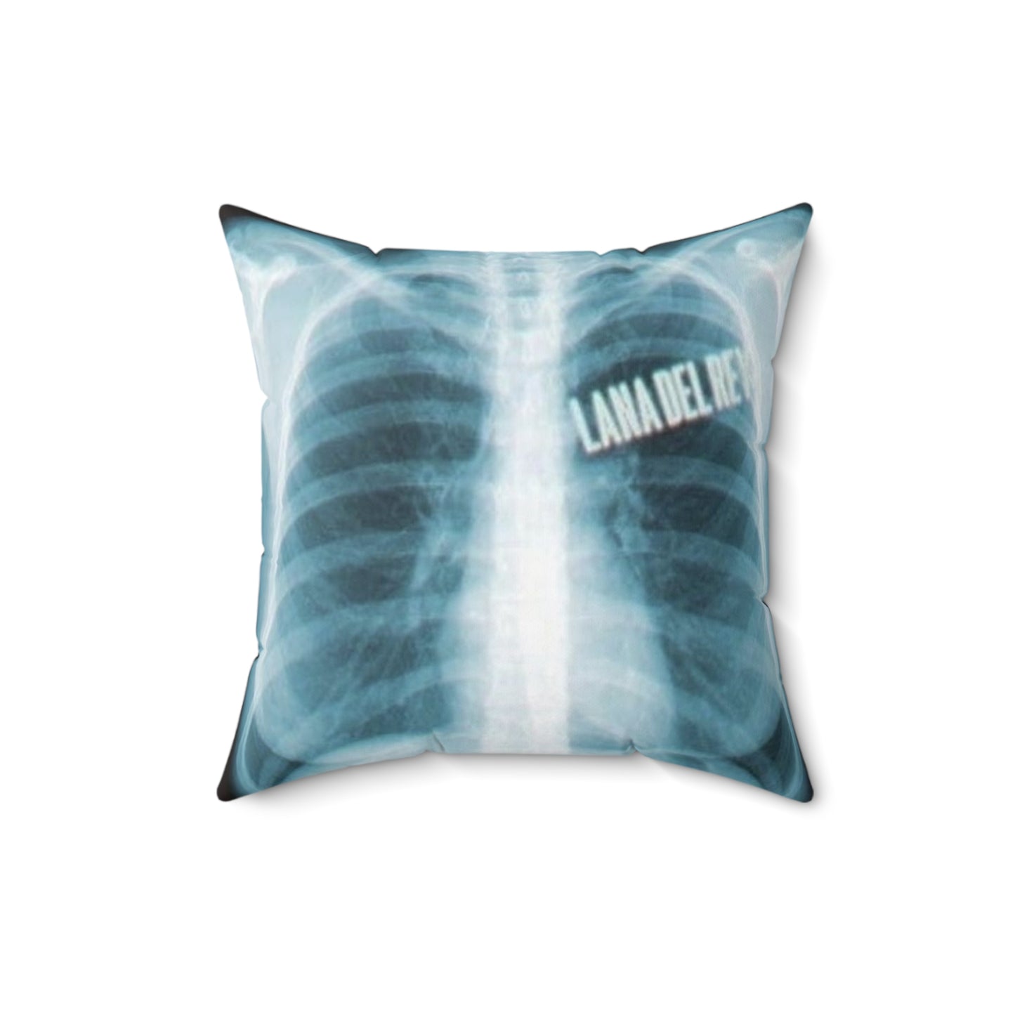 Lana Del Rey X-Ray Print Square Pillow