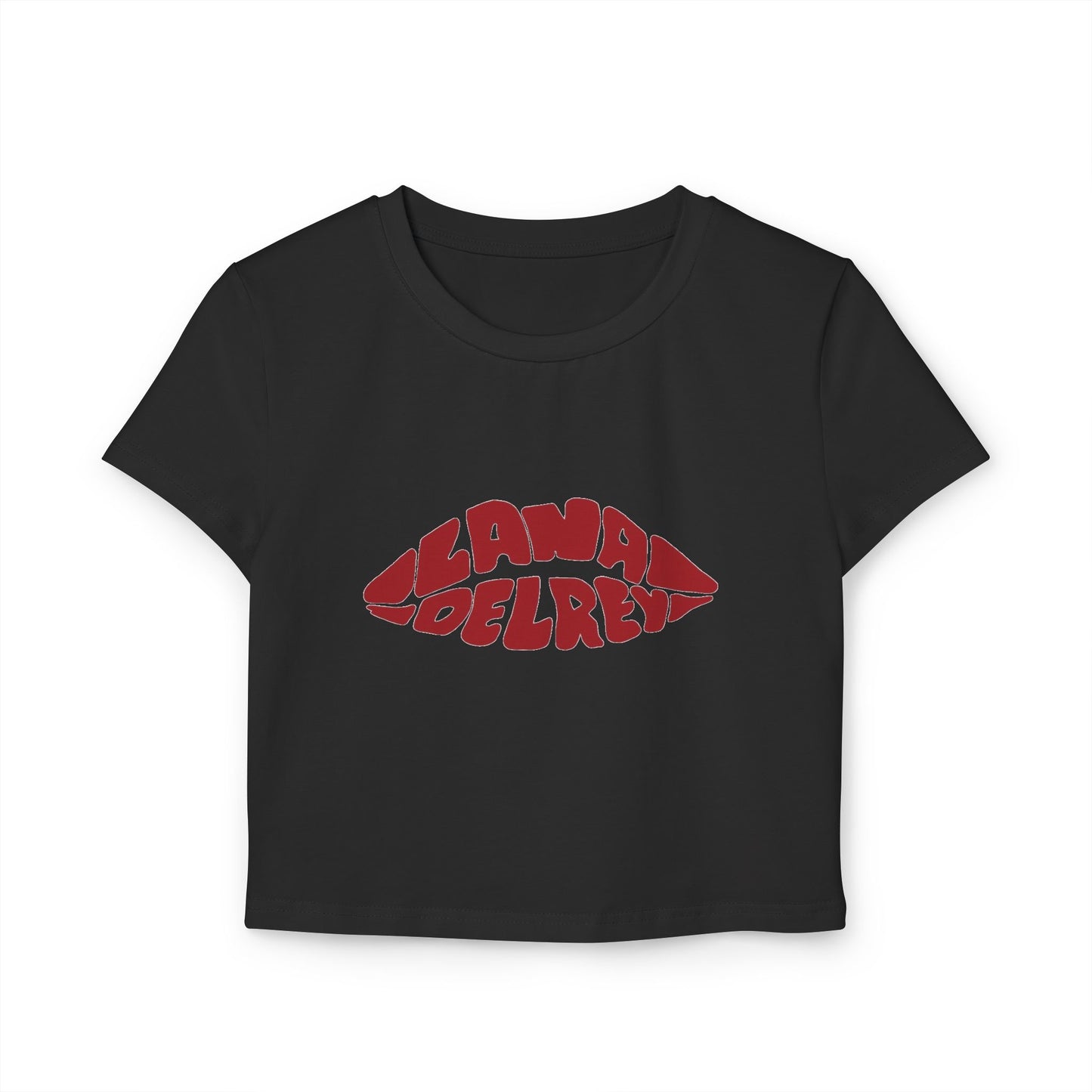 Retro Lana Del Rey Crop T-Shirt