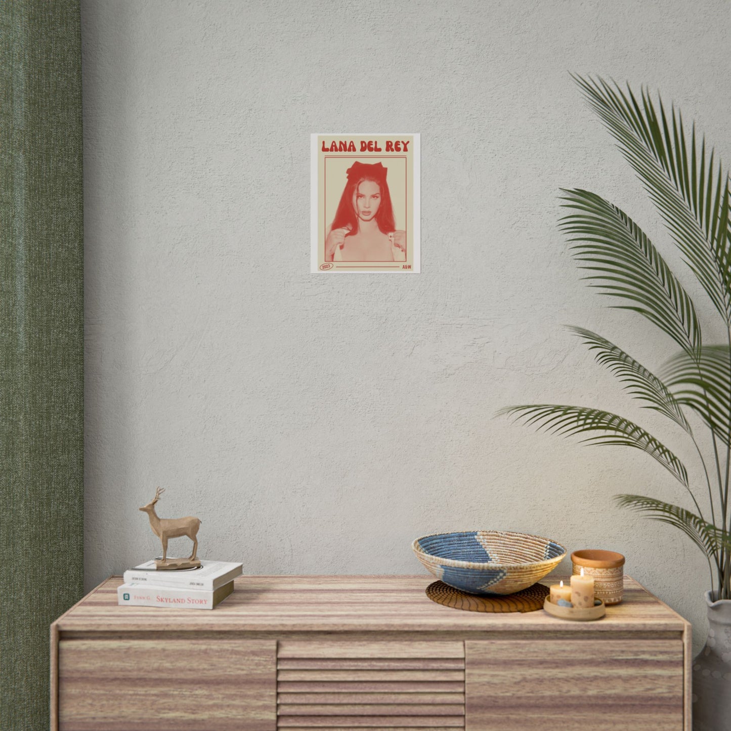 Lana Del Rey Vintage-Style Rolled Poster