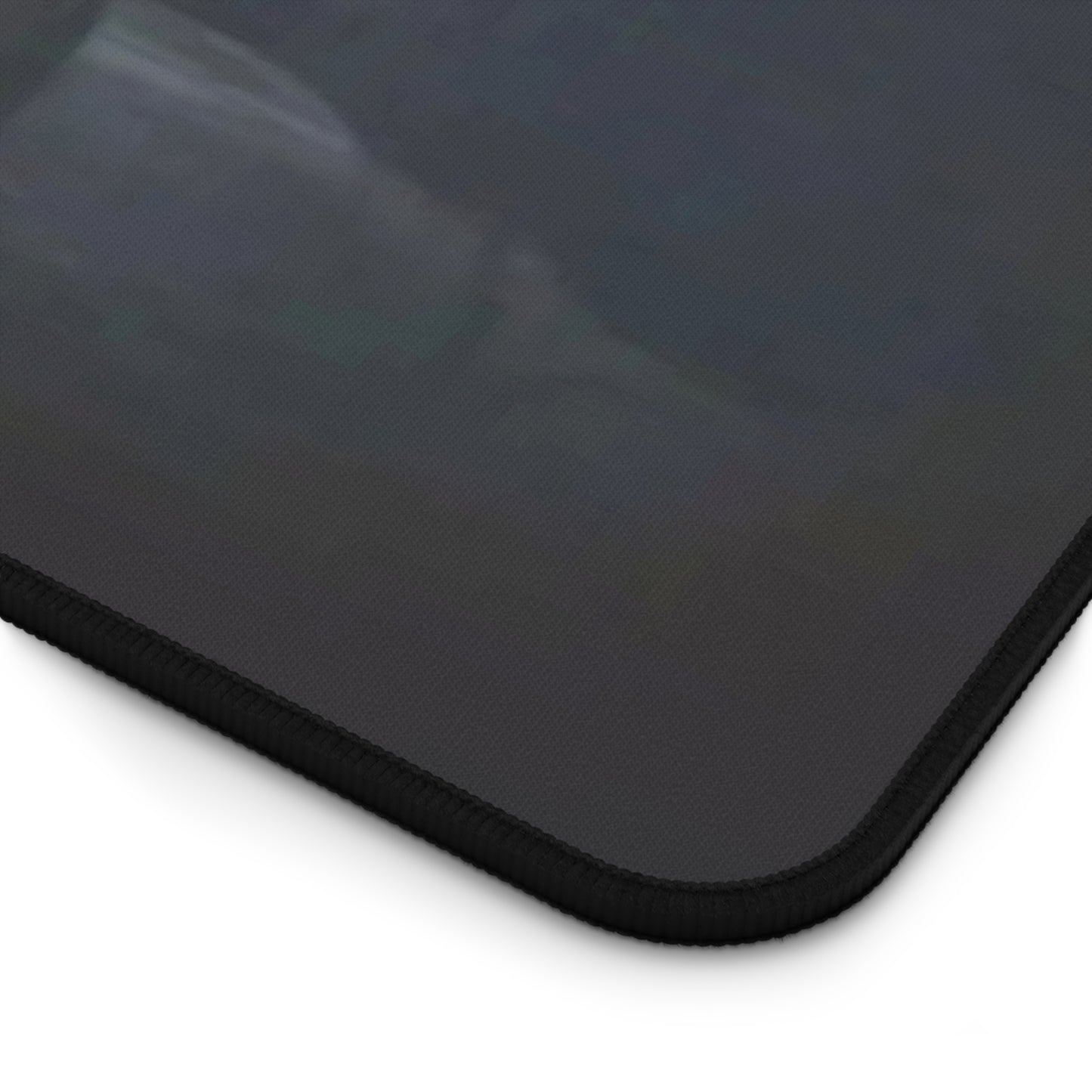 Elegant Black Desk Mat with Lana Del Rey Design