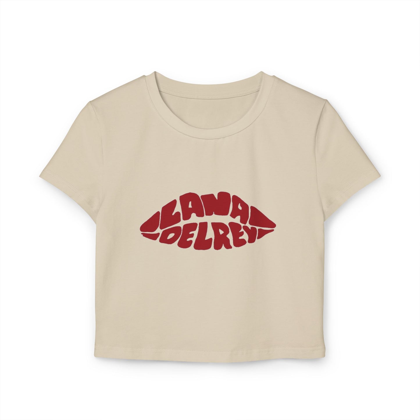 Retro Lana Del Rey Crop T-Shirt
