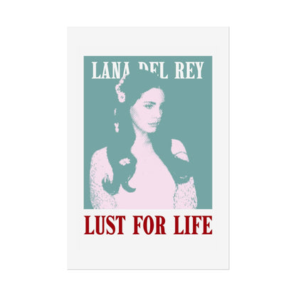 Lana Del Rey Lust for Life Rolled Poster