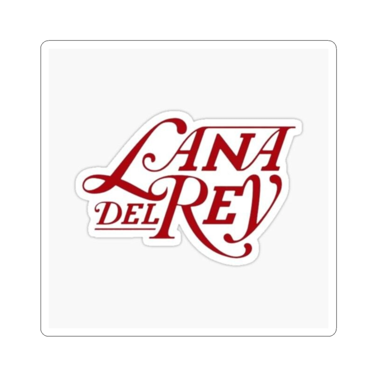 Lana Del Rey Kiss-Cut Stickers | Vintage Aesthetic Vinyl Decals for Fans