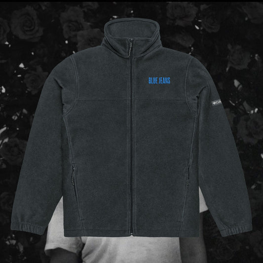 Unisex Columbia Fleece Jacket - Blue Jeans