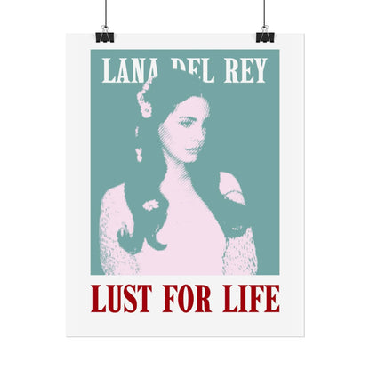 Lana Del Rey Lust for Life Rolled Poster