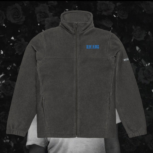 Unisex Columbia Fleece Jacket - Blue Jeans