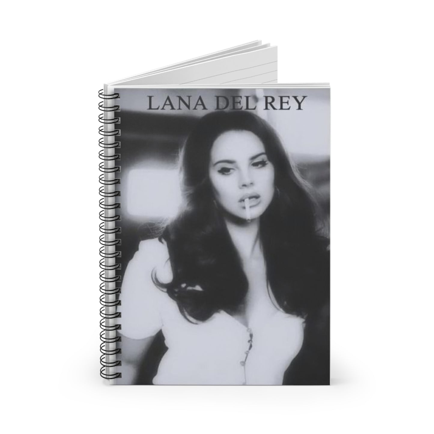 Lana Del Rey Spiral Notebook - Stylish Ruled Journal for Fans