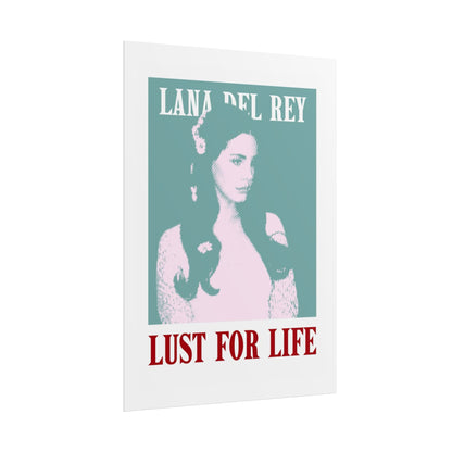 Lana Del Rey Lust for Life Rolled Poster