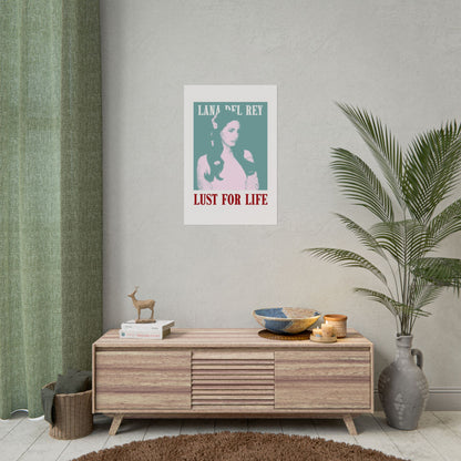 Lana Del Rey Lust for Life Rolled Poster