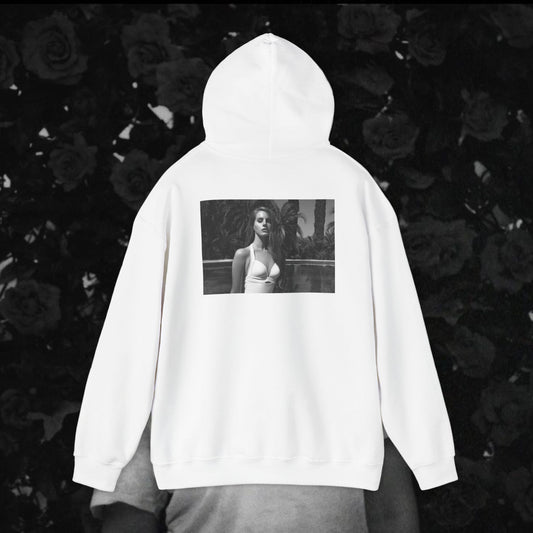 Stylish Unisex Heavy Blend™ Hoodie with Artful Back Design