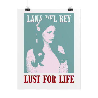 Lana Del Rey Lust for Life Rolled Poster