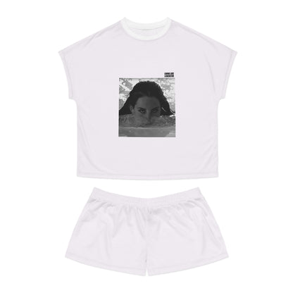 Women's Short Pajama Set - "Living Like a Rockstar"