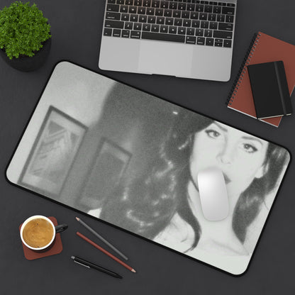 Lana Del Rey Desk Mat with Vintage Aesthetic