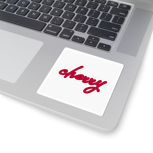 Cherry Kiss-Cut Stickers | Fun, Playful Decor for Laptops & Journals