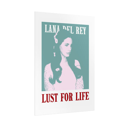Lana Del Rey Lust for Life Rolled Poster