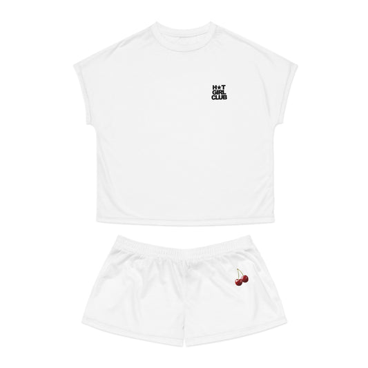 Women's Cherry Pajama Set  'H*t Girl Club'