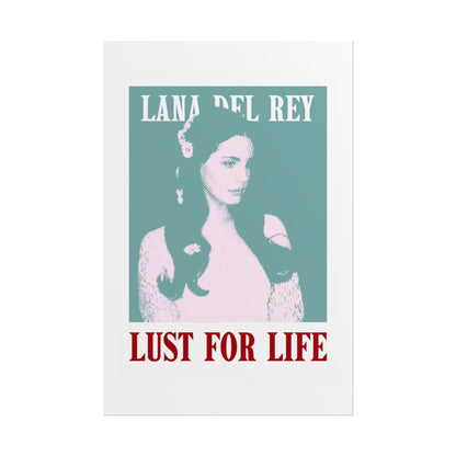 Lana Del Rey Lust for Life Rolled Poster