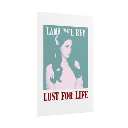 Lana Del Rey Lust for Life Rolled Poster