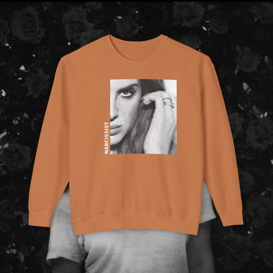 'Narcissist' Crewneck Sweatshirt - Unisex Lightweight Autumn Vibes