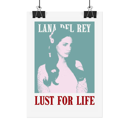 Lana Del Rey Lust for Life Rolled Poster